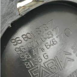 Macaneta Int Dianteira Esquerda Citroen C3 2006 9680187877