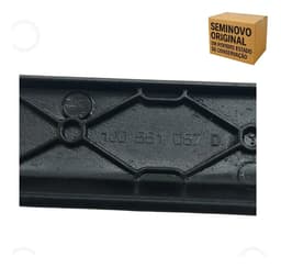 Acabamento Trilho Banco Direito Vw Golf 2013 Detalhe Preto